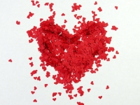 Металлизированное конфетти Red Heart